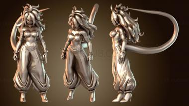 3D модель Android Dragon Ball Fighter (STL)