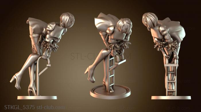 Статуэтки девушки Аниме-девушка