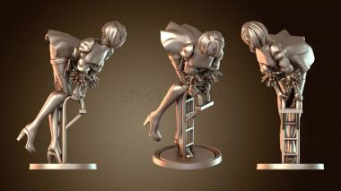 3D модель Аниме-девушка (STL)