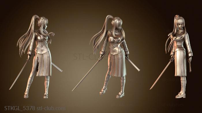 Статуэтки девушки Аниме-девушки Саэко