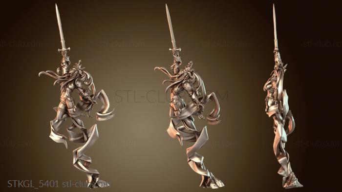 Статуэтки девушки Крыло Антенериэля Героическое