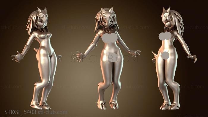 Статуэтки девушки Антро Аватар