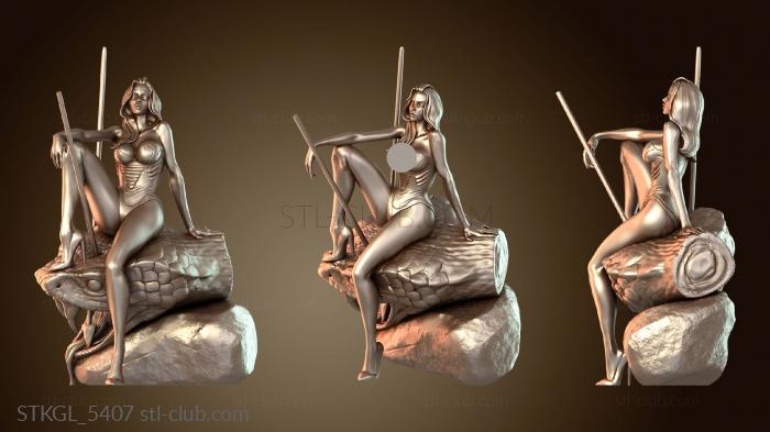 Статуэтки девушки Анти-Веном Аспан Лохия