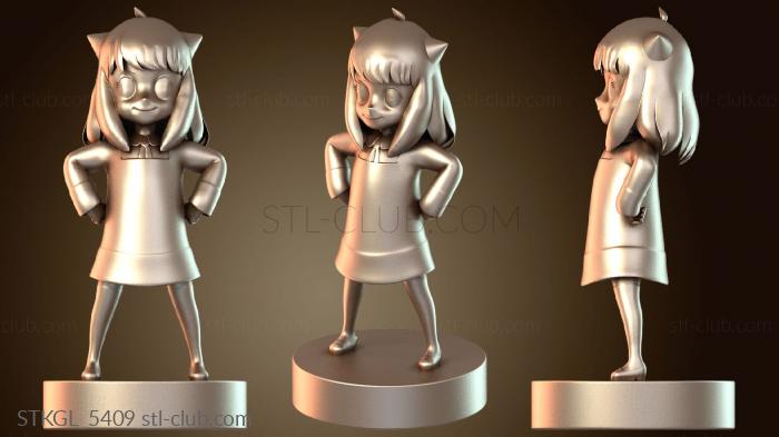 Статуэтки девушки Аня Форджер «Шпионская семья»