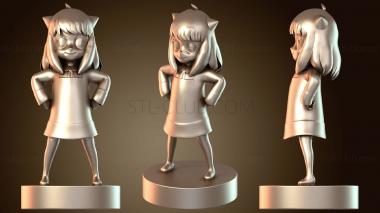 3D модель Аня Форджер «Шпионская семья» (STL)