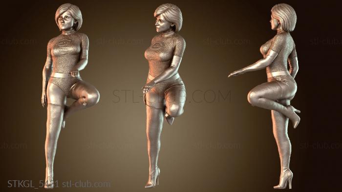 Статуэтки девушки Артифекс Эластичная девушка SFW