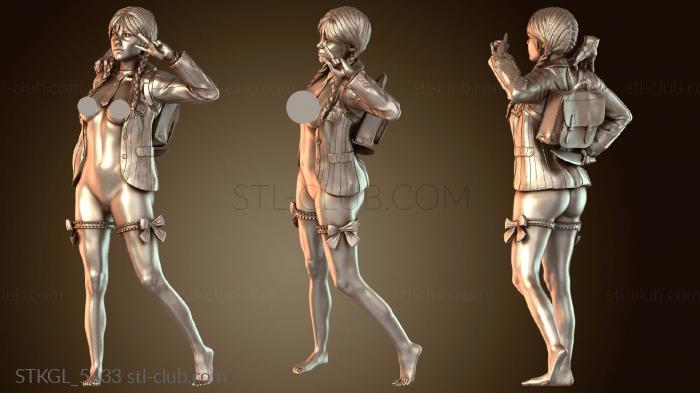 Статуэтки девушки Артифекс Среда NSFW