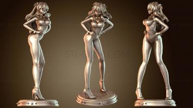 3D модель Аска Лэнгли Банни Евангелион (STL)