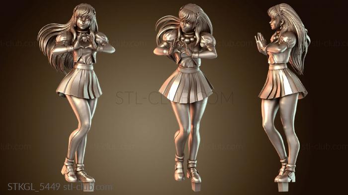 Статуэтки девушки Афина