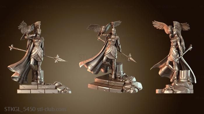 Статуэтки девушки Афина Маджестик