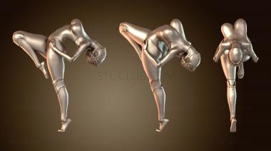 3D модель Атомное Сердце Фигурка Близнецов (STL)