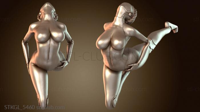 Статуэтки девушки Атомное Сердце Изящные Близнецы