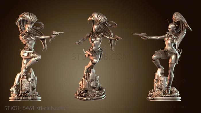 Статуэтки девушки Аура Синг Изысканная