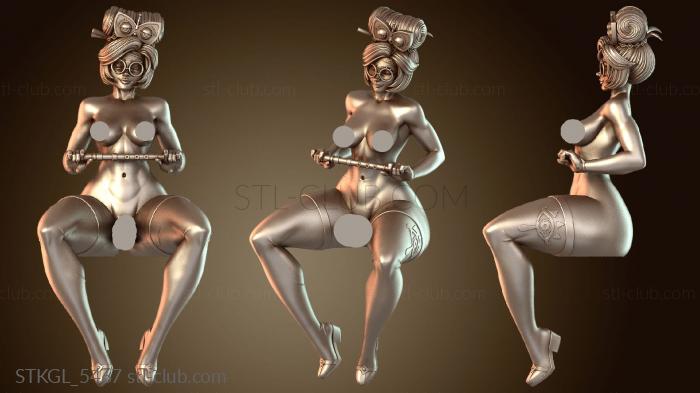 Статуэтки девушки Аватар Фута Девиант