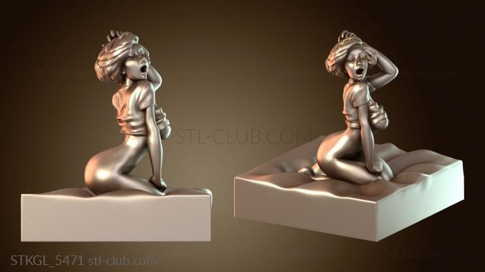 Статуэтки девушки Бодрствующий