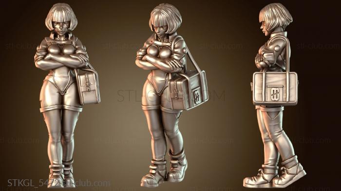 Статуэтки девушки Айеиша Нетстрайдер