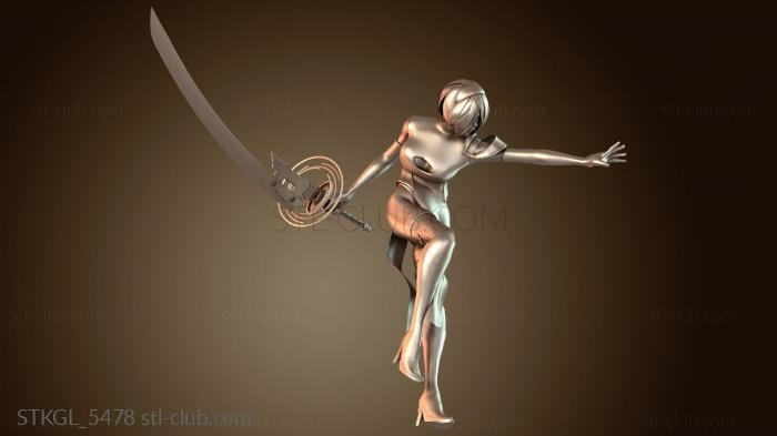 Статуэтки девушки —