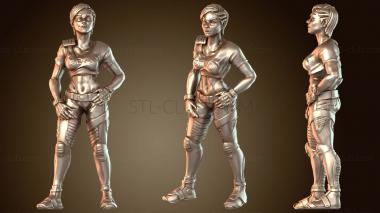 3D модель Барбара Бенсоло «Уличный парень без оружия» (STL)