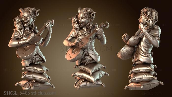 Статуэтки девушки Бард