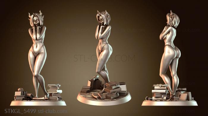 Статуэтки девушки Базовое нижнее белье повседневное