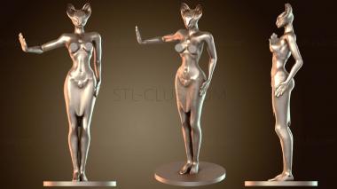 3D модель Бастет (STL)