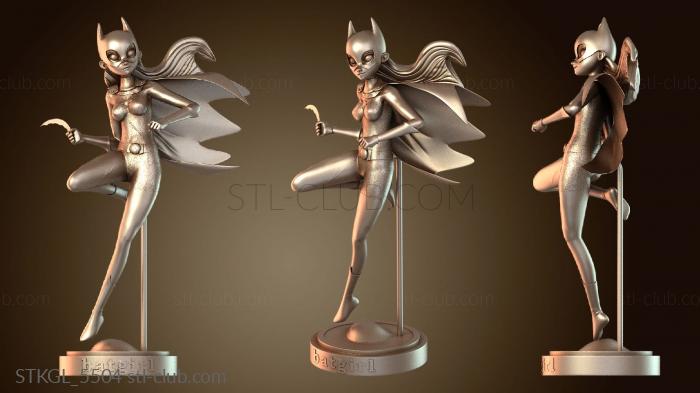 Статуэтки девушки Стилизованные руки и ноги Бэтгёрл