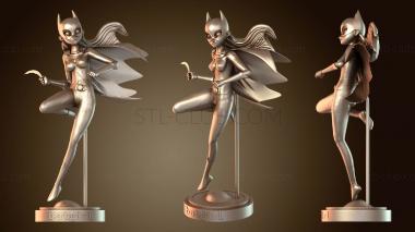 3D модель Стилизованные руки и ноги Бэтгёрл (STL)