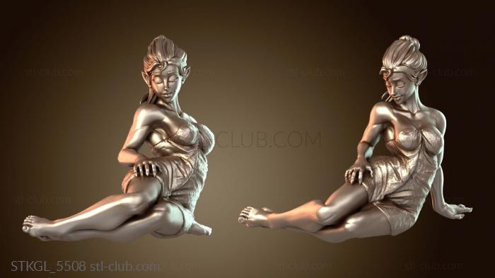 Статуэтки девушки Баня Клиент E