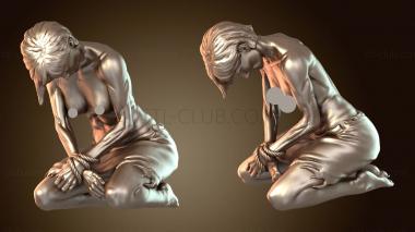 3D модель Крестьянин, связанный зверолюдами (STL)