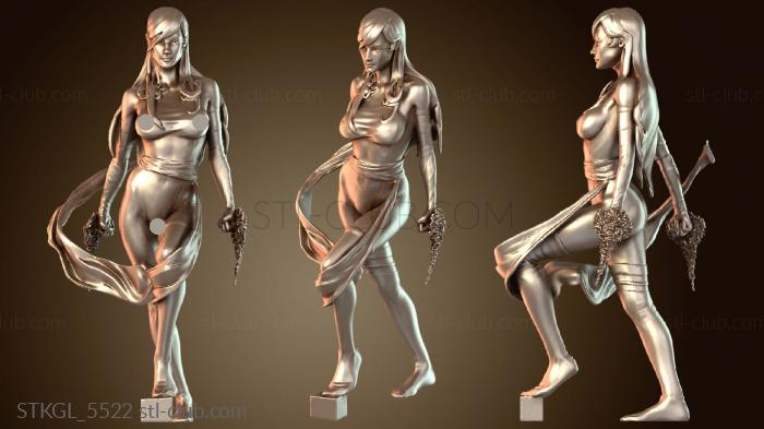 Статуэтки девушки Красивая девушка TDA