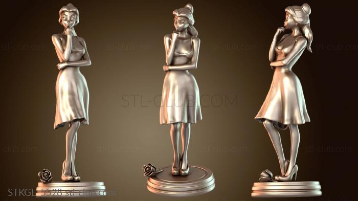 Статуэтки девушки Беле Бьюти Фигура