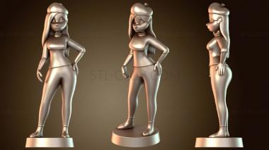 3D модель Нелепый фильм «Девушка с беретом» (STL)