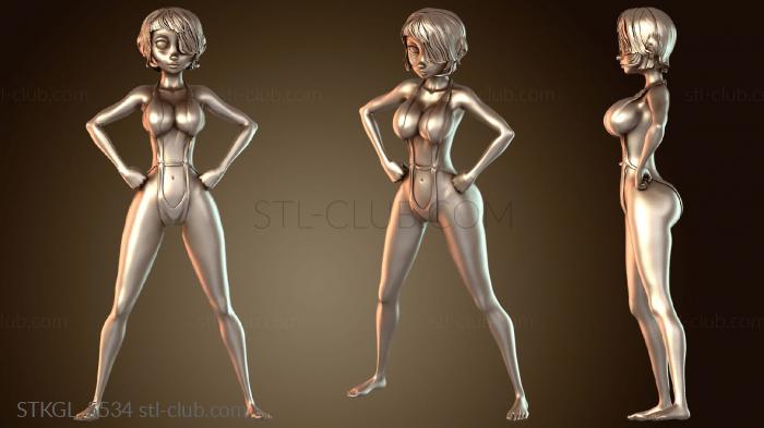 Статуэтки девушки Бетт