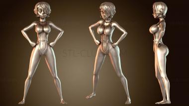 3D модель Бетт (STL)