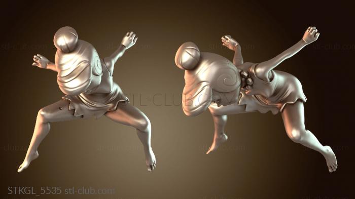 Статуэтки девушки Бетти и Вильма