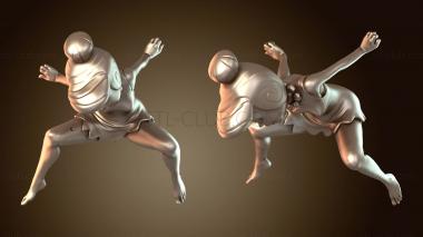 3D модель Бетти и Вильма (STL)