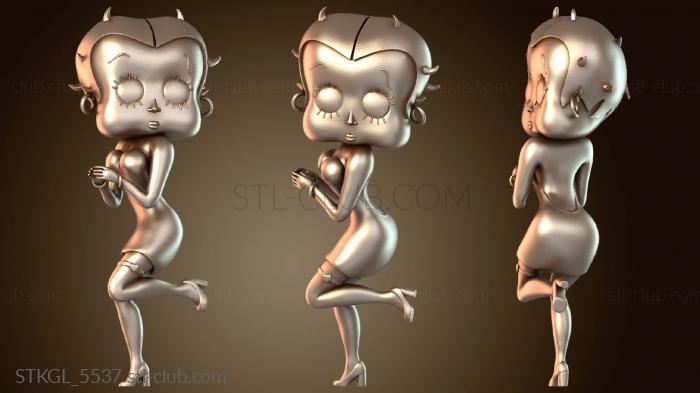 Статуэтки девушки Бетти Буп