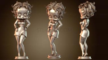 3D модель Эскиз Бетти Буп (STL)