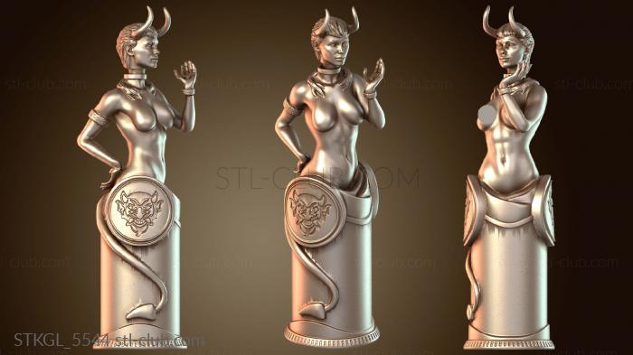 Статуэтки девушки Бутылка «Поцелуй Дьявола» из Bioshock