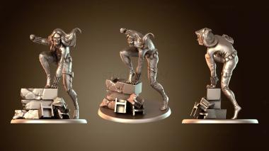 3D модель Черная Вдова Героическая (STL)