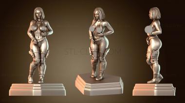 3D модель Черная Вдова Секси (STL)