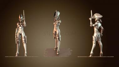 3D модель Blade Dancer и адмирал Каталина Войдридж (STL)