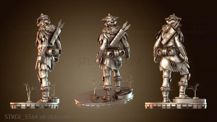 Статуэтки девушки Бладхаунд Янгблад