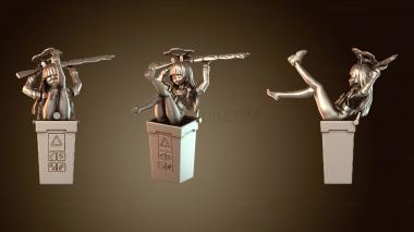 3D модель Синий архивный воротник Miyu (STL)