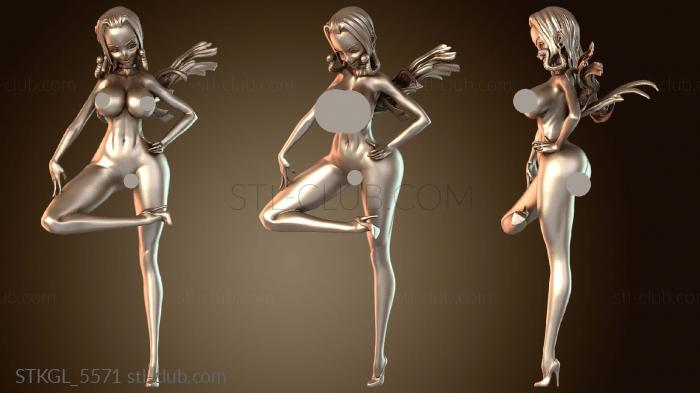 Статуэтки девушки Боа Хэнкок NSFW