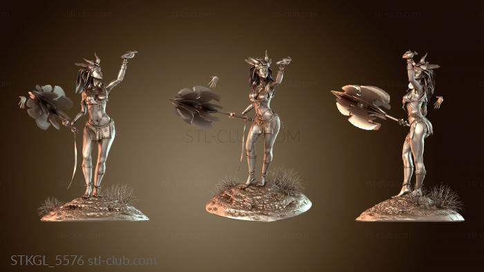 Статуэтки девушки Бонита и Эдельвейс