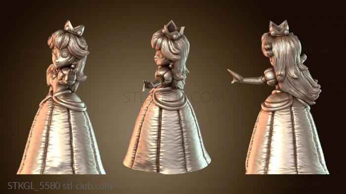 Статуэтки девушки Персики Боузера Персик