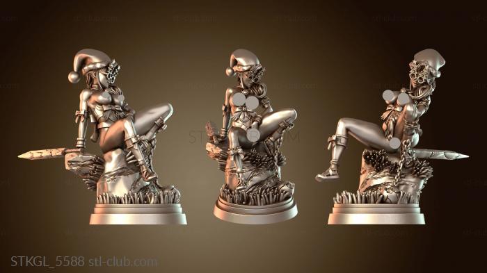 Статуэтки девушки Рождество Бранвен