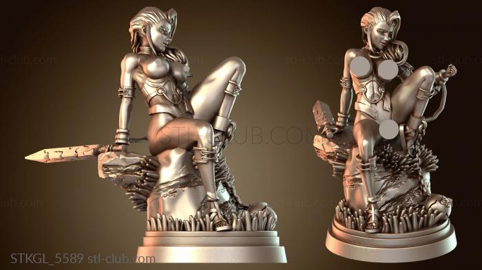 Статуэтки девушки Branwen NSFW Compelling