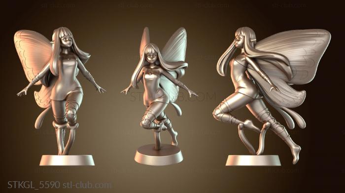 Статуэтки девушки Смело